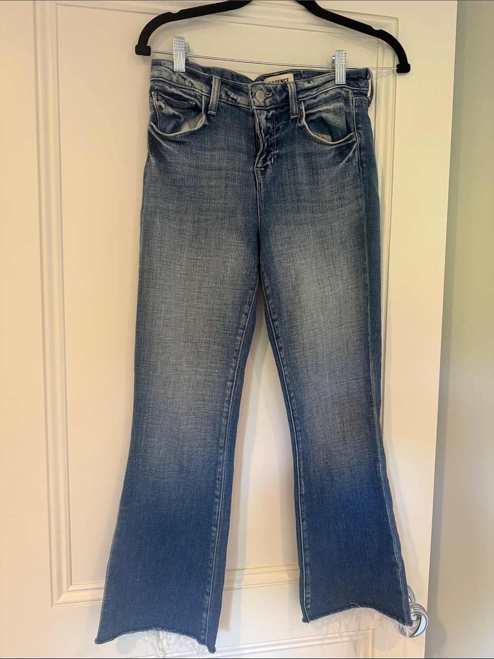 Lagence Kendra High Rise Crop Flare Jeans